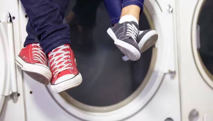 شستن کفش ها با ماشین لباسشویی